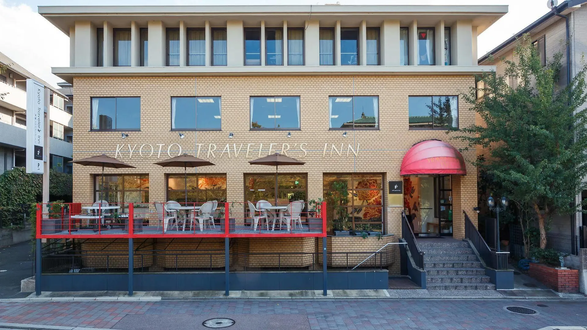 Kyoto Travellers Inn location